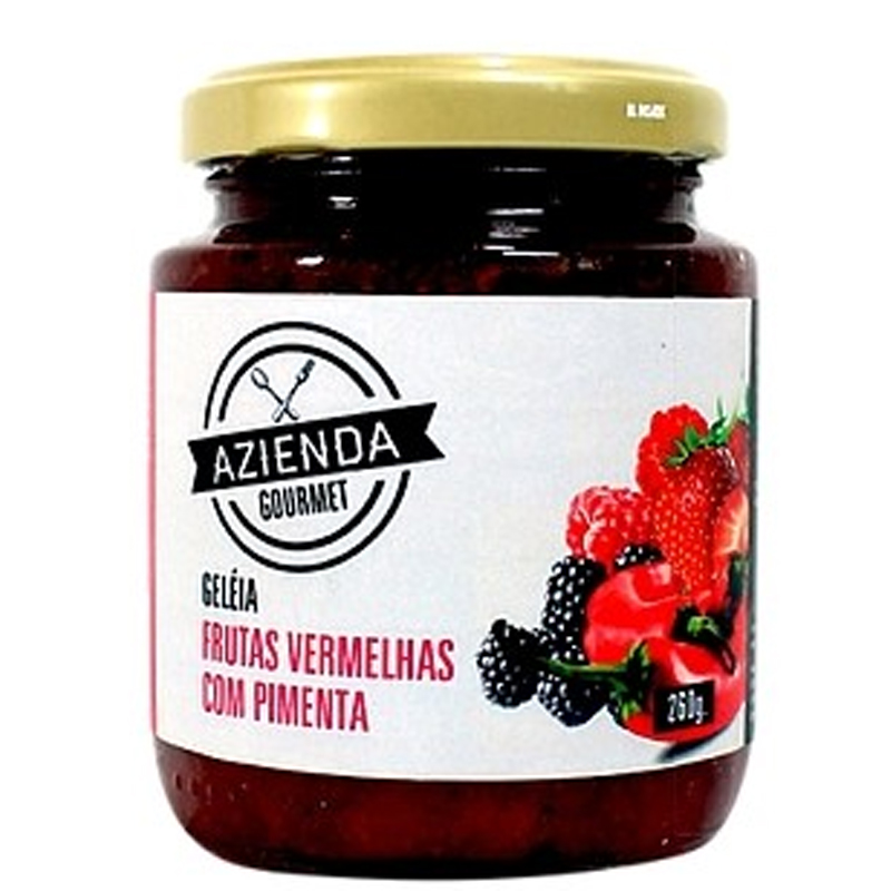 Azienda Gourmet Geleia de Frutas Vermelhas com Pimenta 1