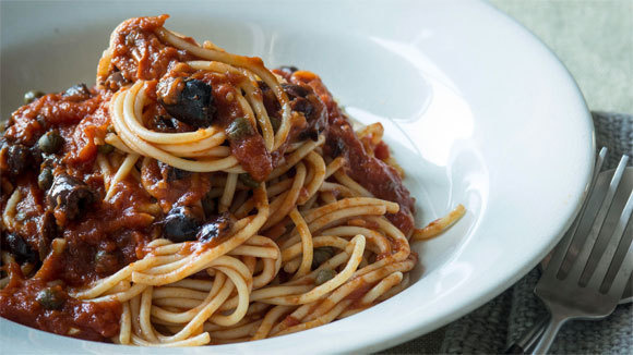 Spaguetti alla Putanesca