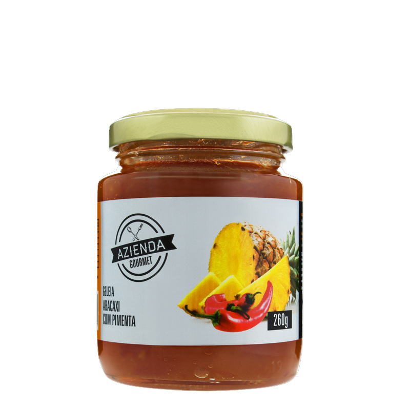 Geleia de Abacaxi com Pimenta Azienda Gourmet