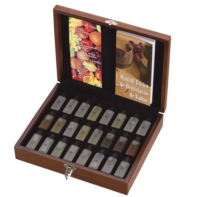 Kit 24 Aromas do Vinho Ref. 03.6