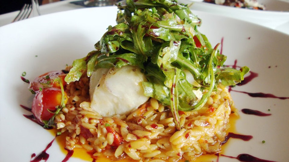 Risoto de Tomate Seco e Rúcula 1